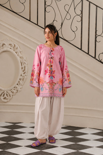 Bana Doria Lawn 2PC Co Ord Set  - 886