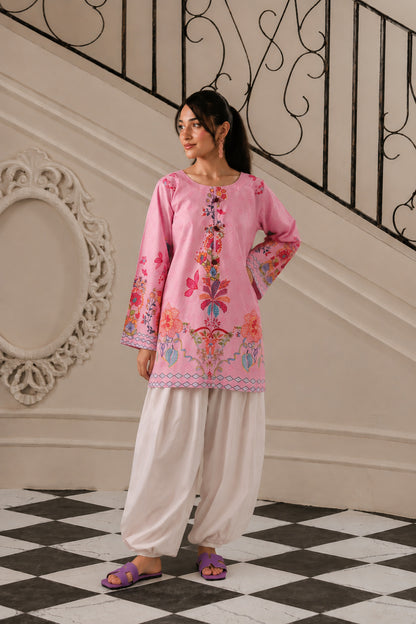 Bana Doria Lawn 2PC Co Ord Set  - 886