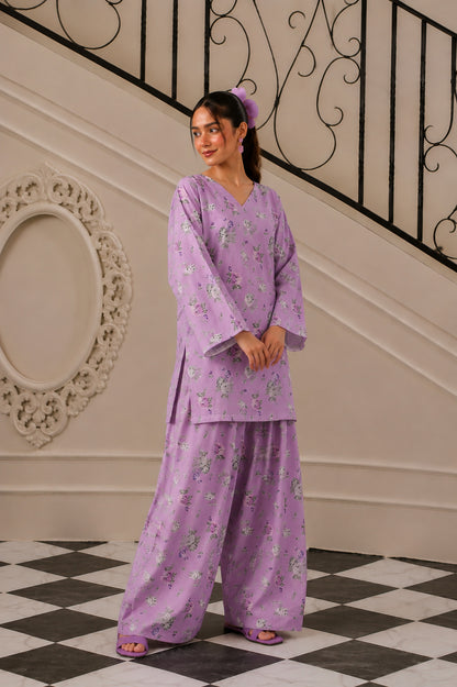 Bana Doria Lawn 2PC Co Ord Set  - 887