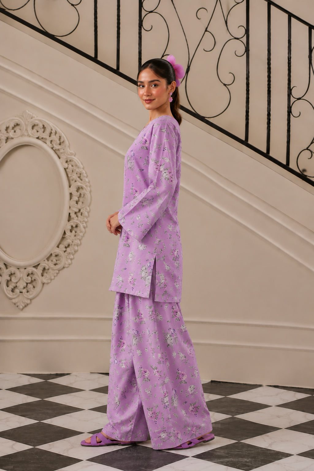 Bana Doria Lawn 2PC Co Ord Set  - 887