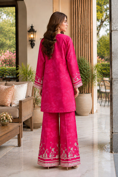 Bana Doria Lawn 2PC Co Ord Set  - 890