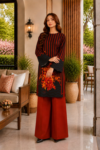 Bana Doria Lawn 2PC Co Ord Set  - 892