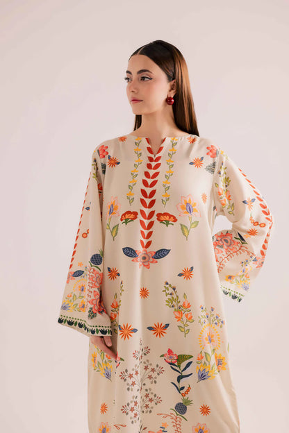 Printed Kaftan Long Length - 894