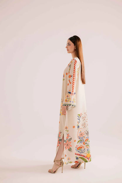 Printed Kaftan Long Length - 894