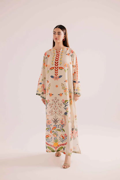Printed Kaftan Long Length - 894