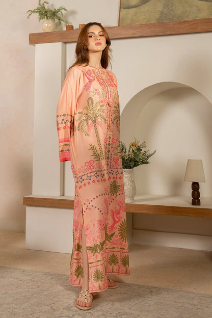 Printed Kaftan Long Length - 898