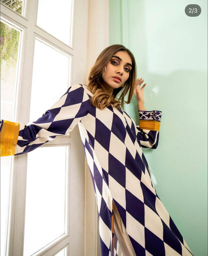 Long Shirt With Trouser - 806