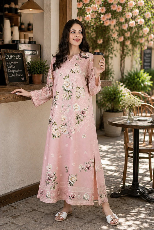 Printed Kaftan Long Length - 901