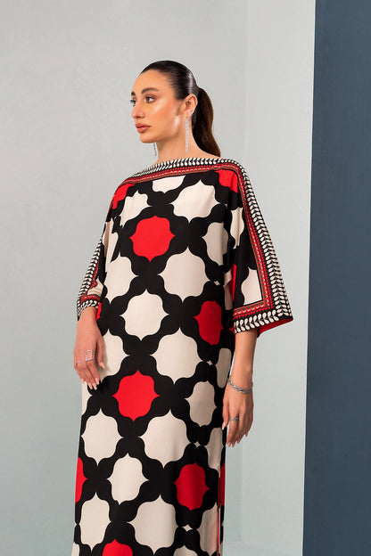 Unstitched 2pcs Set Digital Printed Poly Lawn- UN-8215