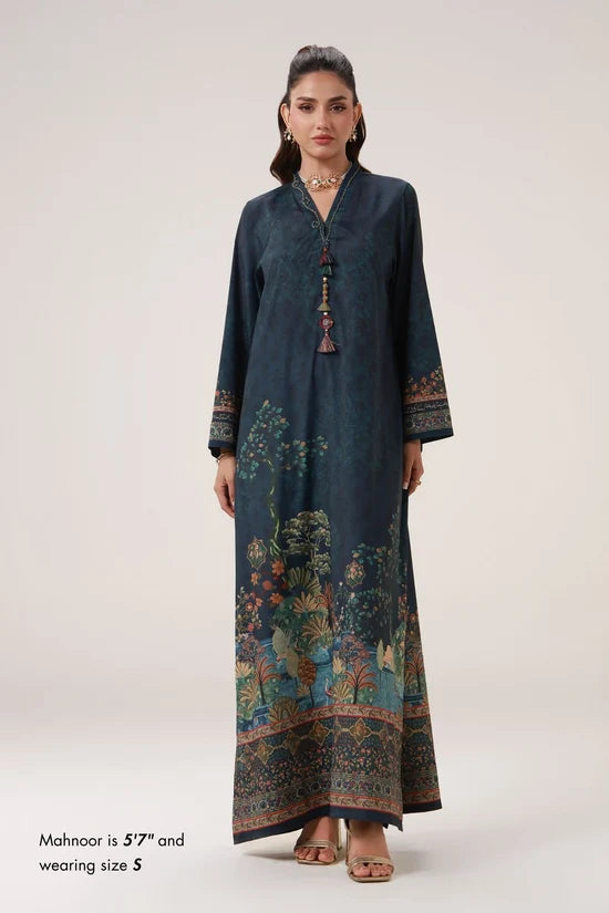 Printed Kaftan Long Length - 904