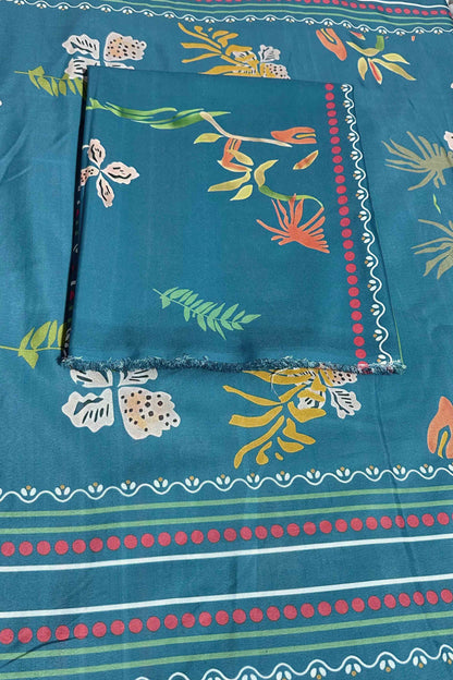 Trendy Hania Amir Unstitched 2pcs Set - UN-807