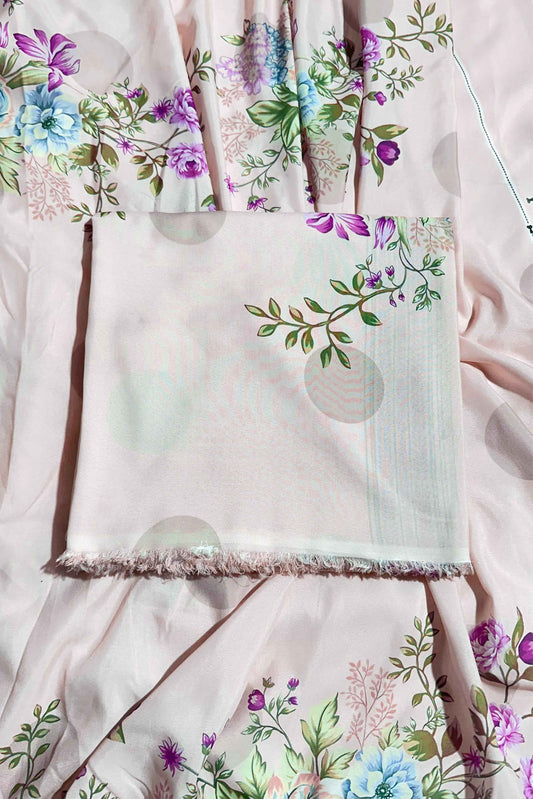 Unstitched 2pcs Digital Printed Set - UN-8221
