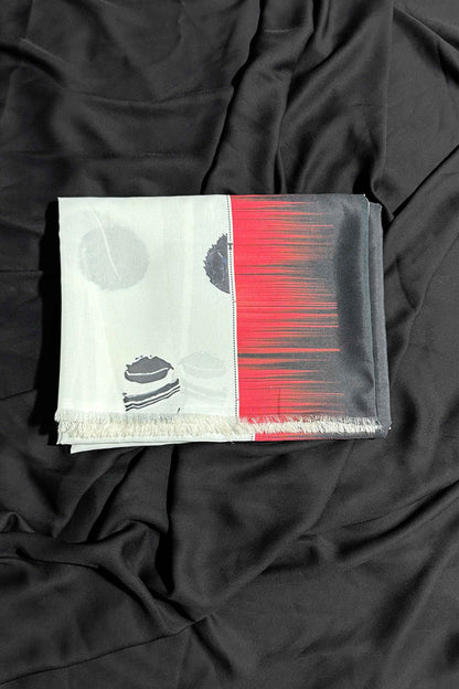 Unstitched 2pcs Set Digital Printed Poly Lawn- UN-8211