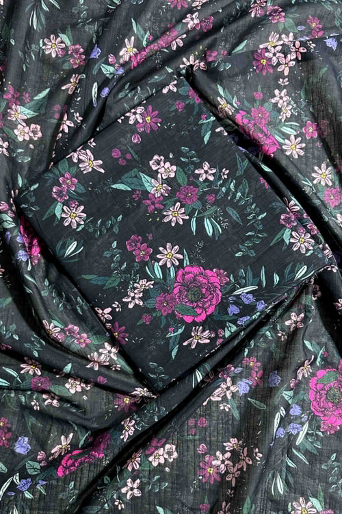 100% Pure Cotton - Digital Printed Unstitched UN-8240