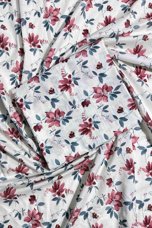100% Pure Cotton - Digital Printed Unstitched UN-8239