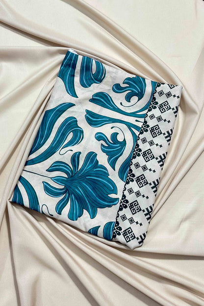 Unstitched 2pcs Digital Printed Set - UN-814