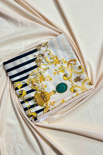 Unstitched 2pcs Digital Printed Set - UN-8227