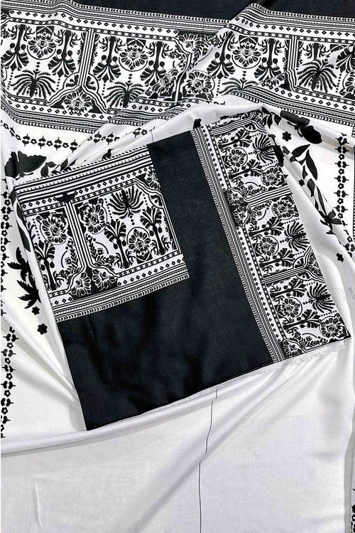 Unstitched 2pcs Digital Printed Set - UN-8233